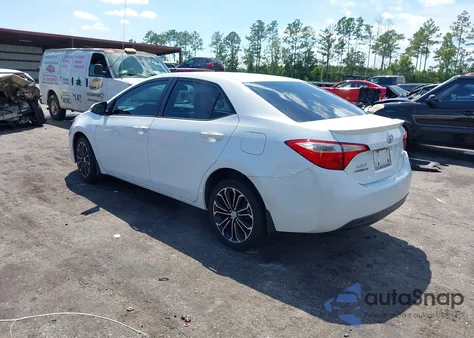 2014 Toyota Corolla S Plus из США, поврежденный, VIN 2T1BURHE2EC110997